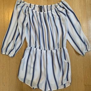 Striped Romper